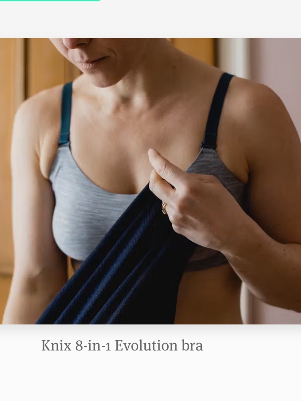 Knix reversible evolution bra